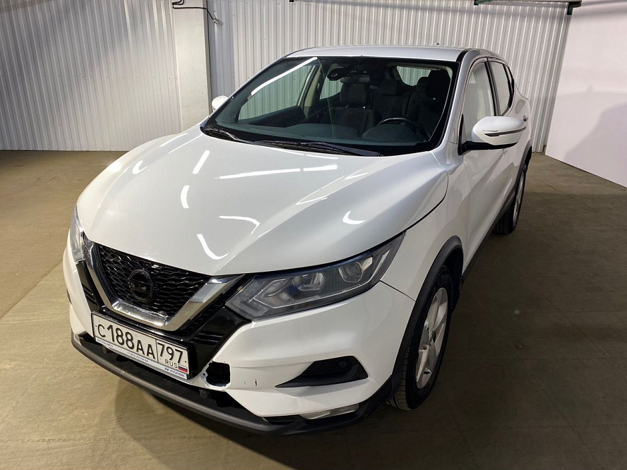 Nissan Qashqai, II Рестайлинг, Белый, 2019, 1540000